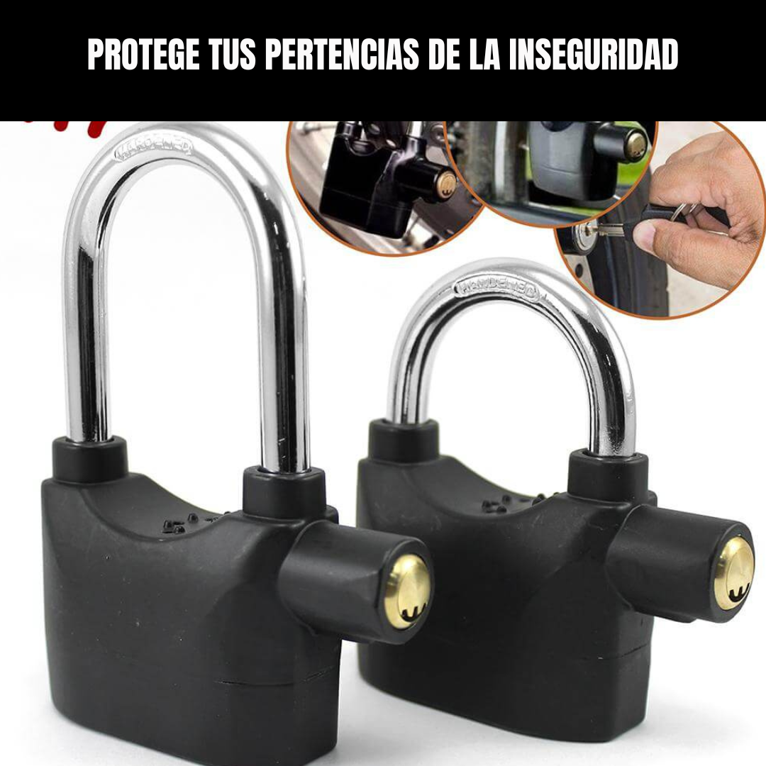 Candado de Seguridad con Alarma