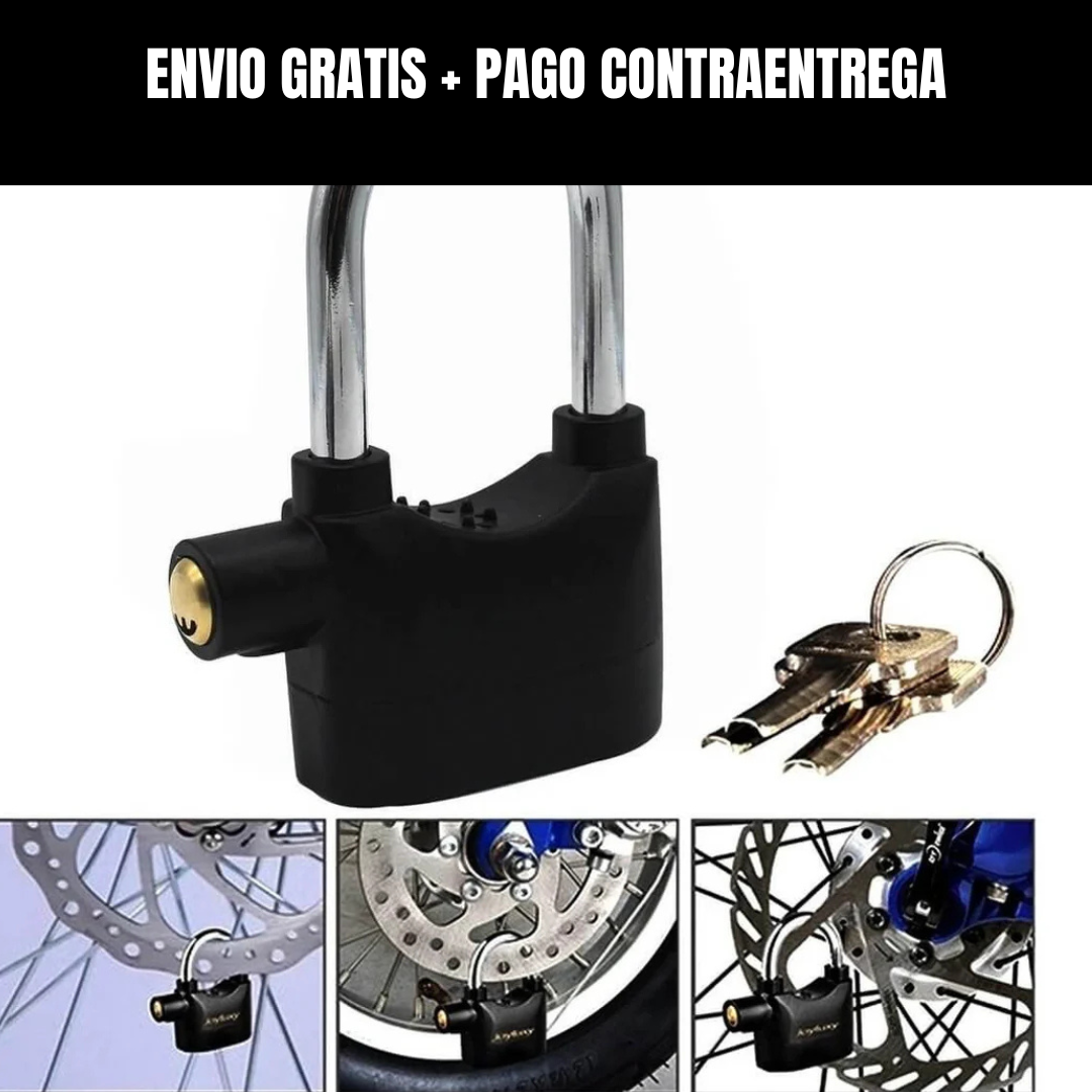Candado de Seguridad con Alarma