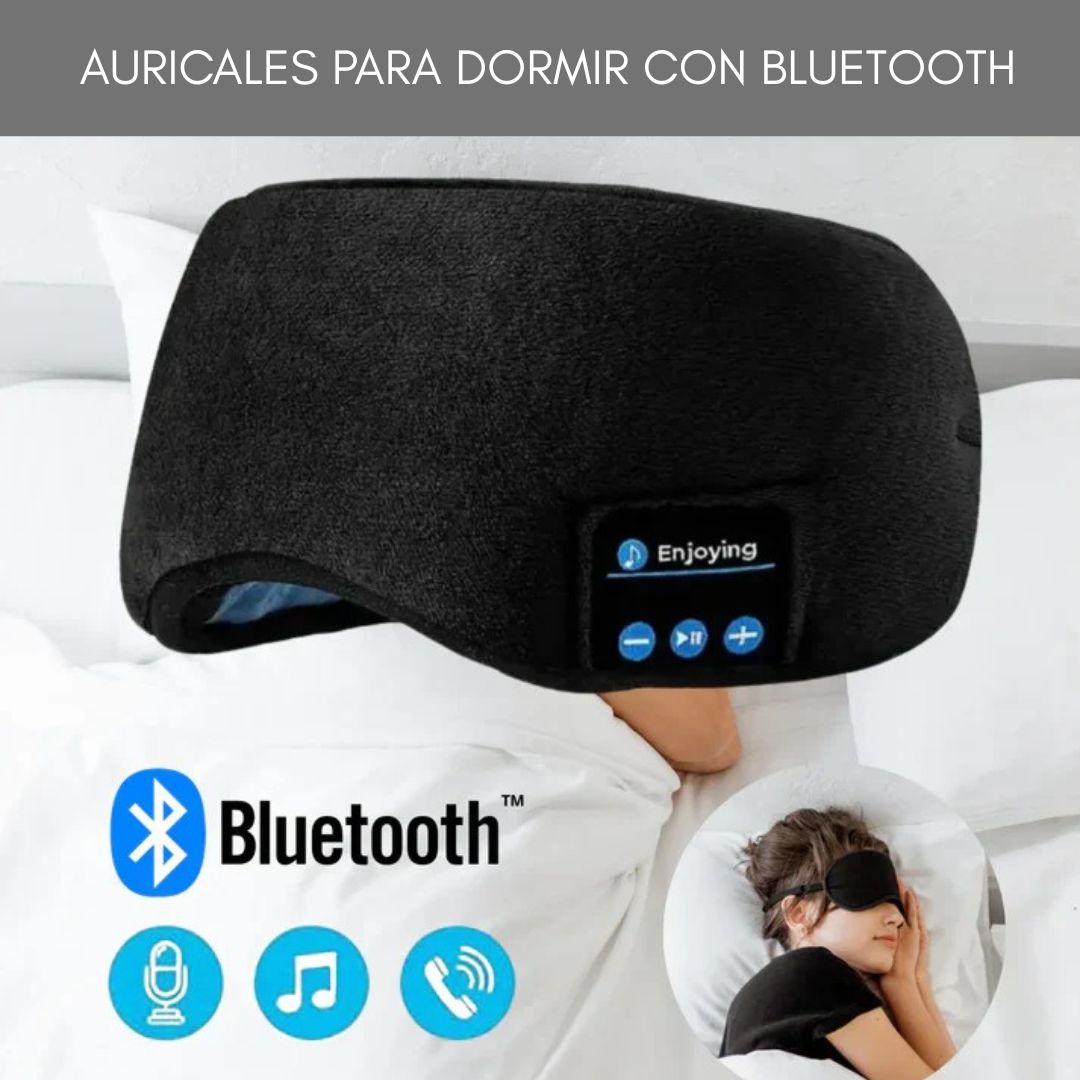 Auriculares para Dormir Máscara de Ojos Bluetooth™