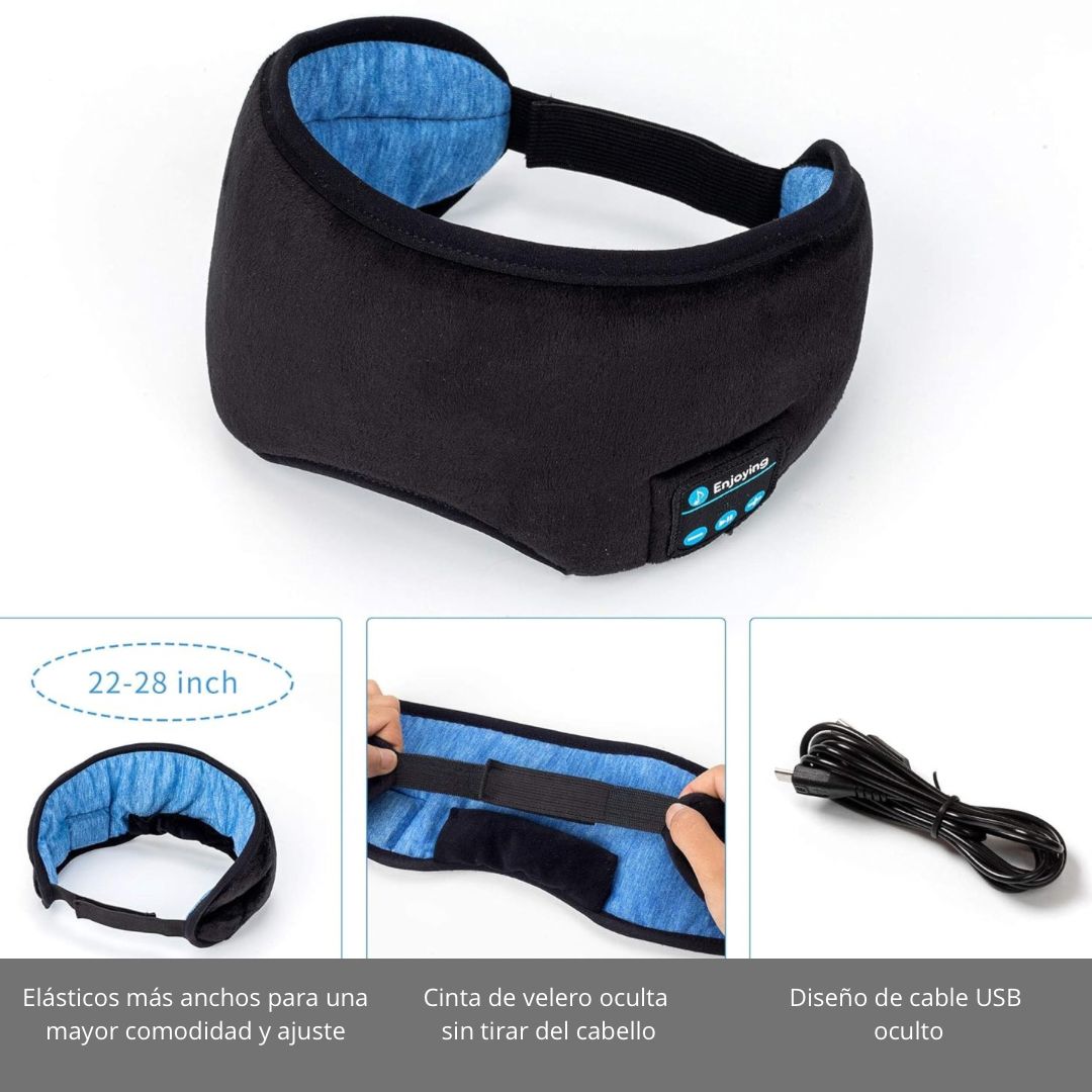 Auriculares para Dormir Máscara de Ojos Bluetooth™
