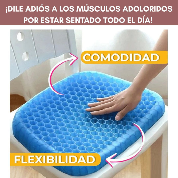 ASIENTO COJÍN DE GEL ORTOPEDICO