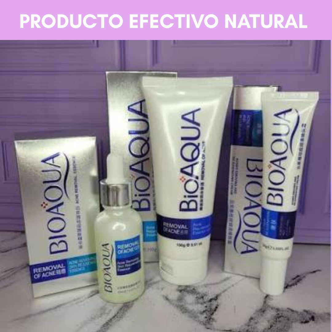 Kit Anti Acné De Bioaqua 3 en 1